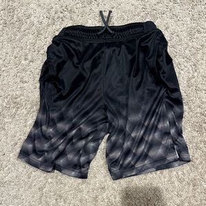 Black and Gray Athletic Shorts
